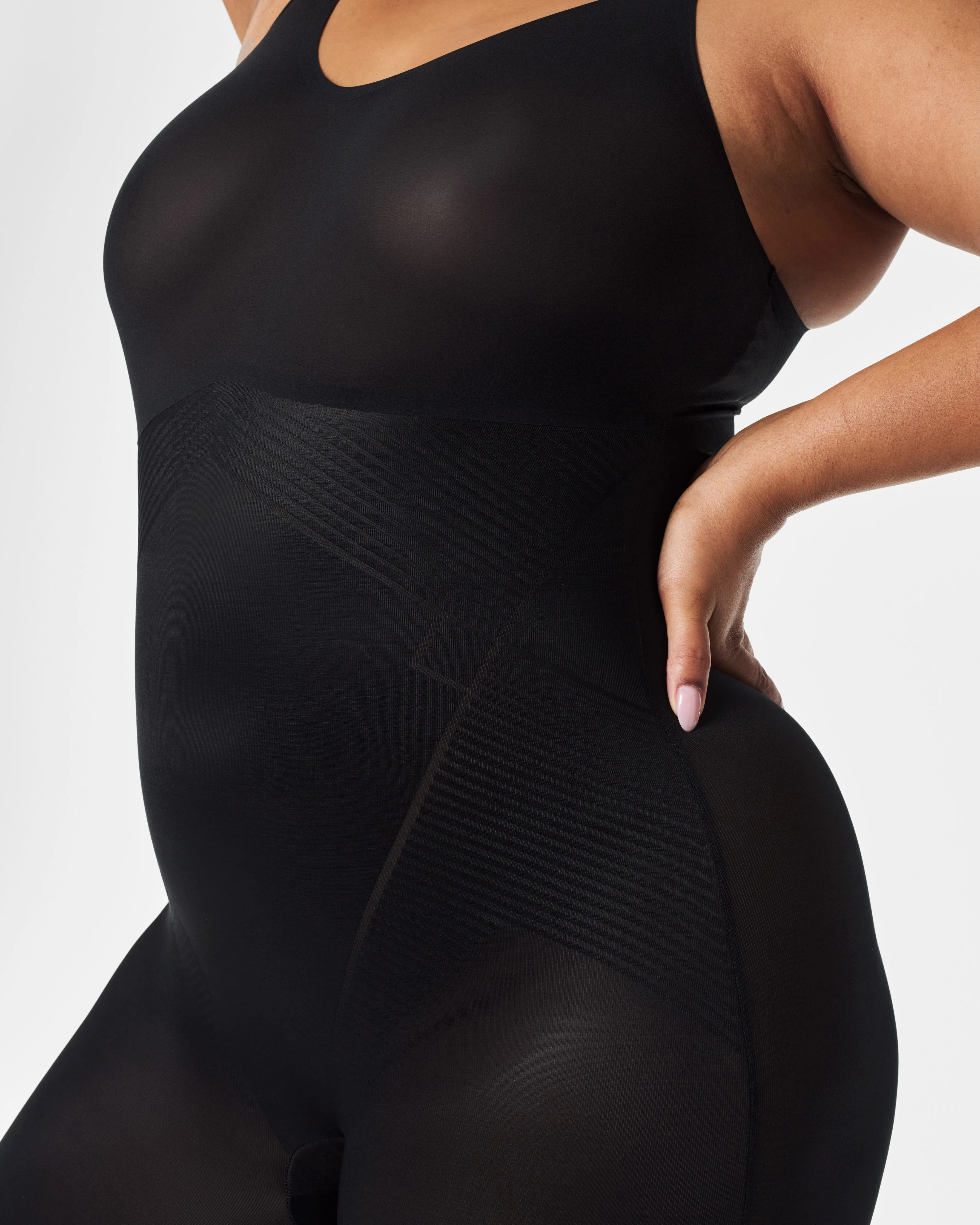 Invisible Shaping Mid-Thigh Bodysuit