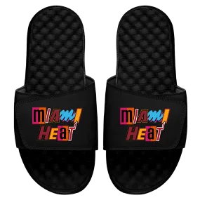 Islide Miami HEAT Mashup Wordmark Sandals