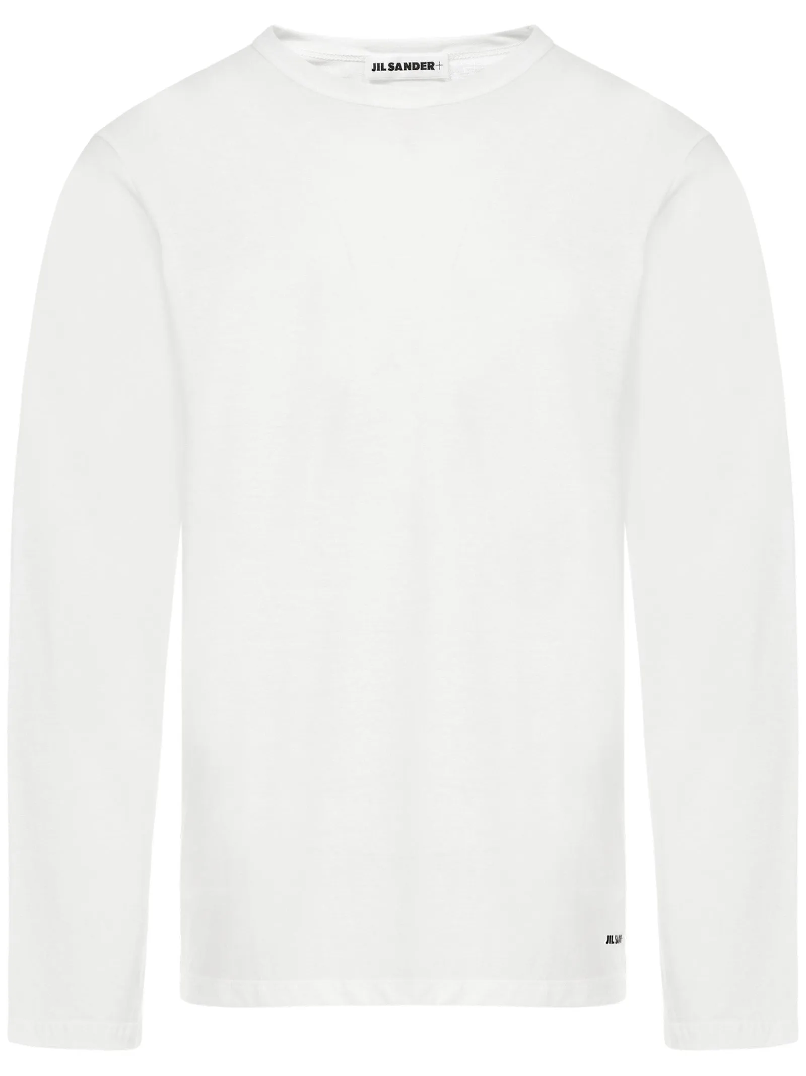 Jil Sander Logo Embroidered Crewneck T-Shirt