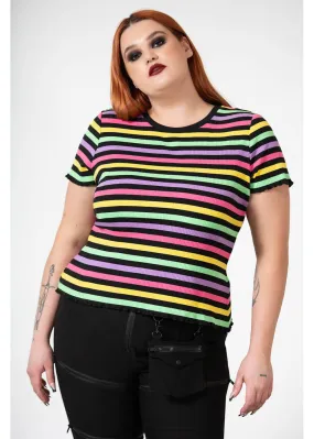 Killstar Blair Rainbow Top Multi