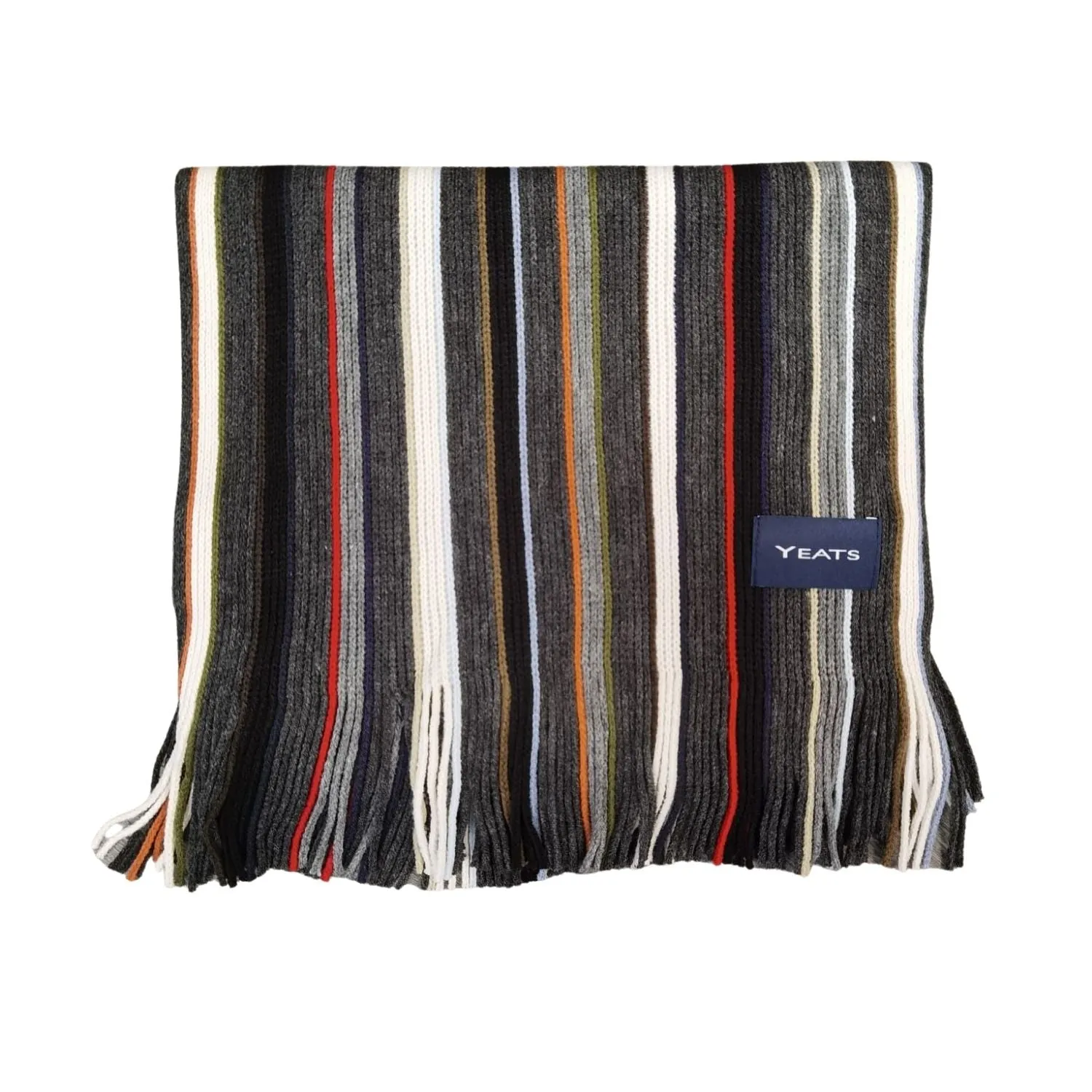 Knitted Scarf - Raschel Stripe