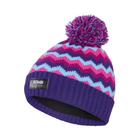 Kombi Violet Indigo Zig Zag Junior Hat