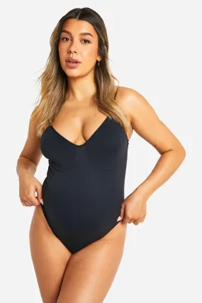 Lingerie | Maternity Seamless Shapewear Bodysuit | boohoo