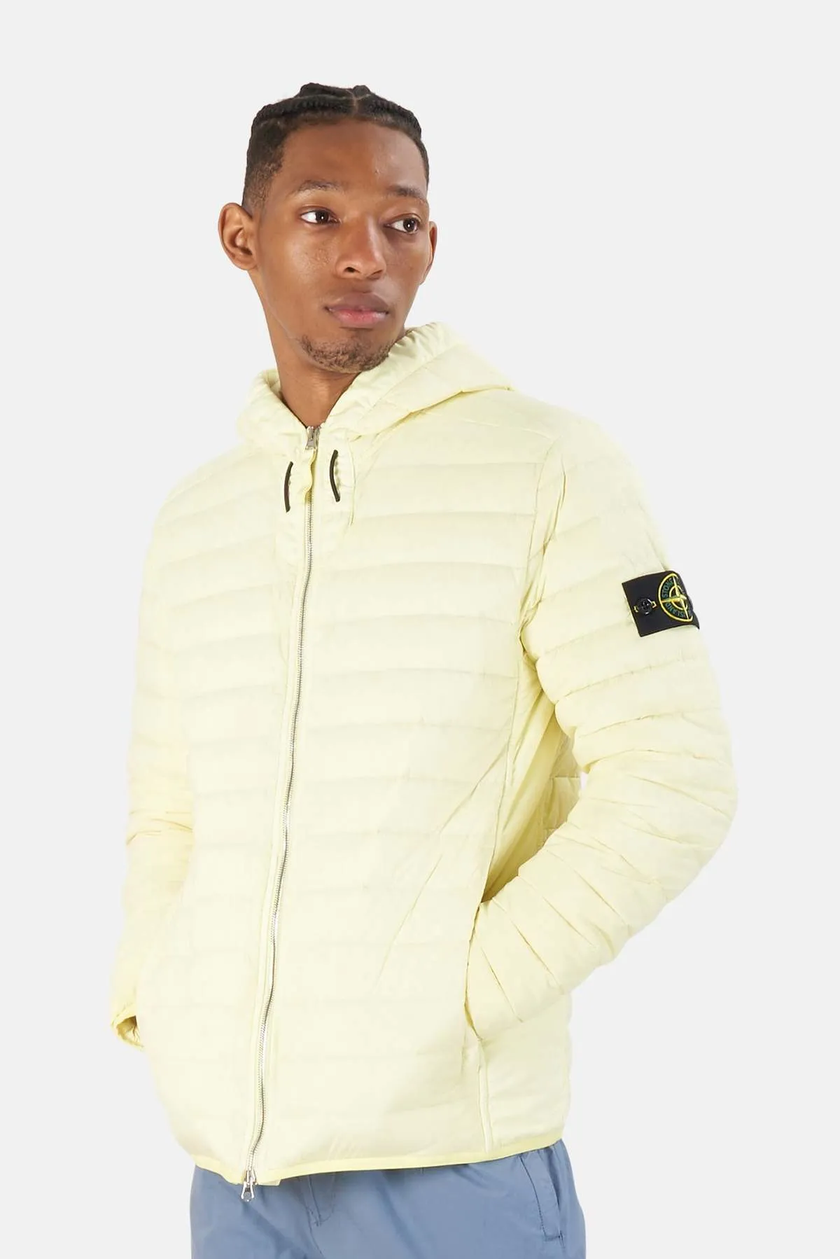 Loom Woven Down Jacket - Lemon