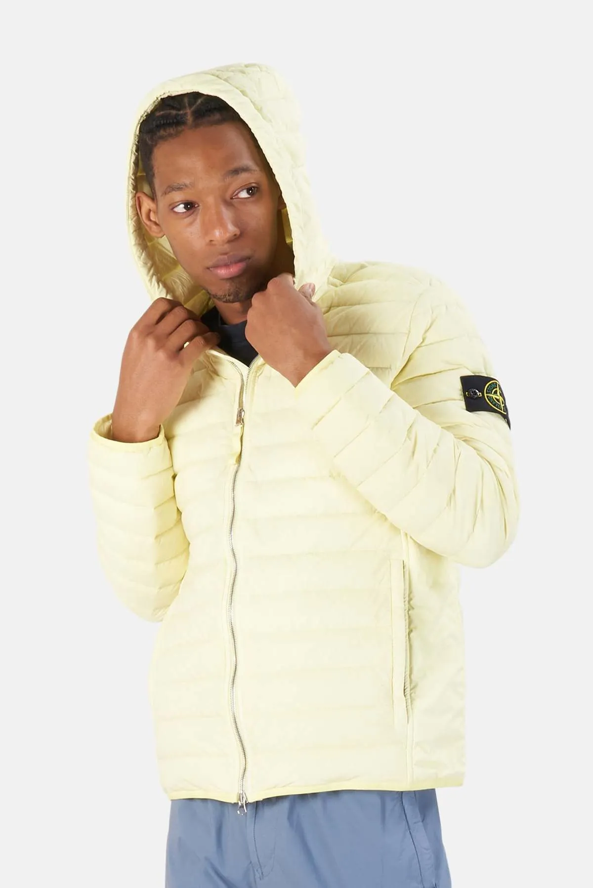 Loom Woven Down Jacket - Lemon