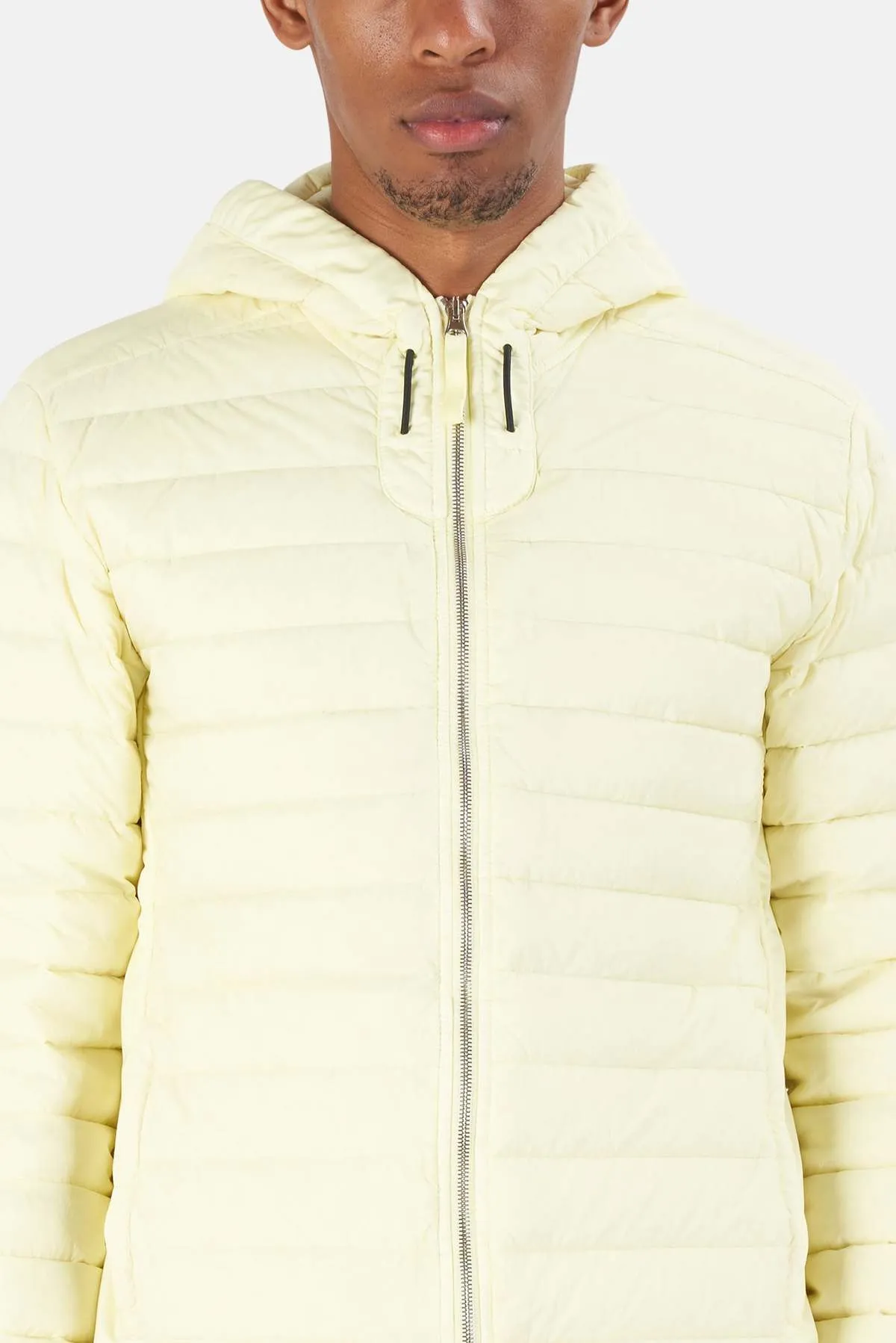 Loom Woven Down Jacket - Lemon