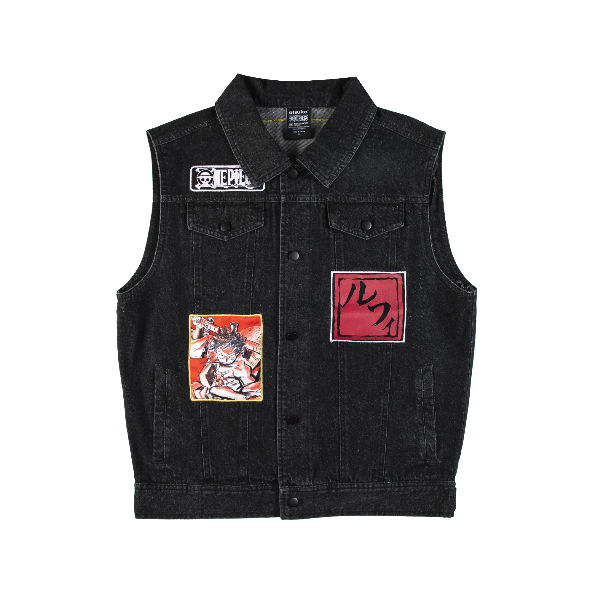 Luffy Denim Vest