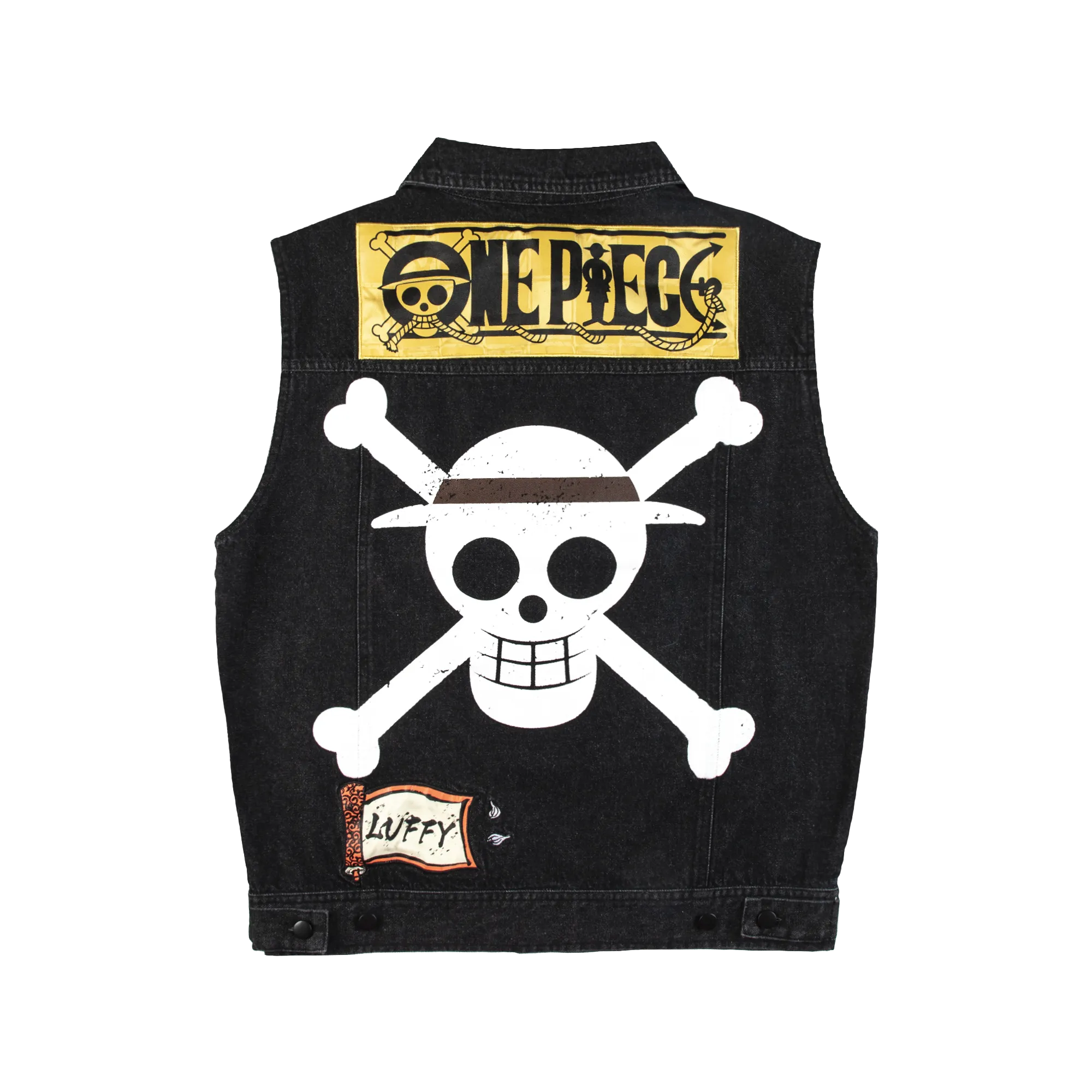 Luffy Denim Vest