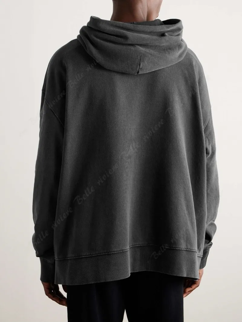 Maison Margiela  |Unisex Street Style Long Sleeves Cotton Oversized Logo