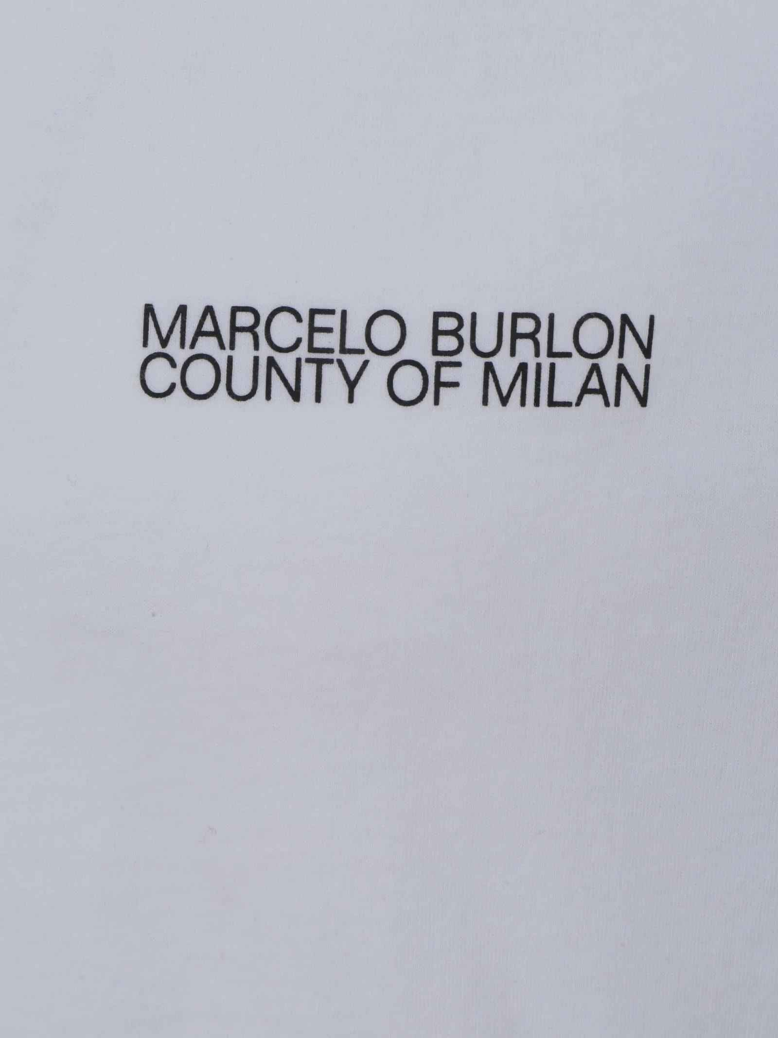 Marcelo Burlon County Of Milan Logo Printed Crewneck T-Shirt