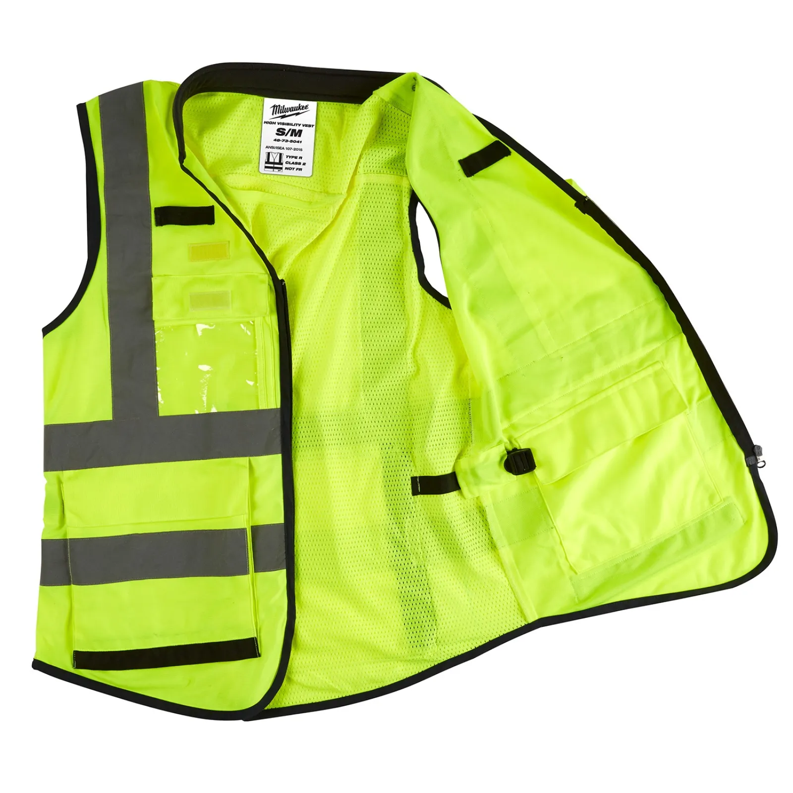 Milwaukee Class 2 Hi-Viz Performance Safety Vests