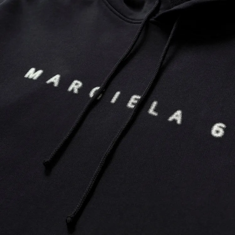 MM6 Maison Margiela  |Sweat Street Style Long Sleeves Plain Cotton Oversized Logo