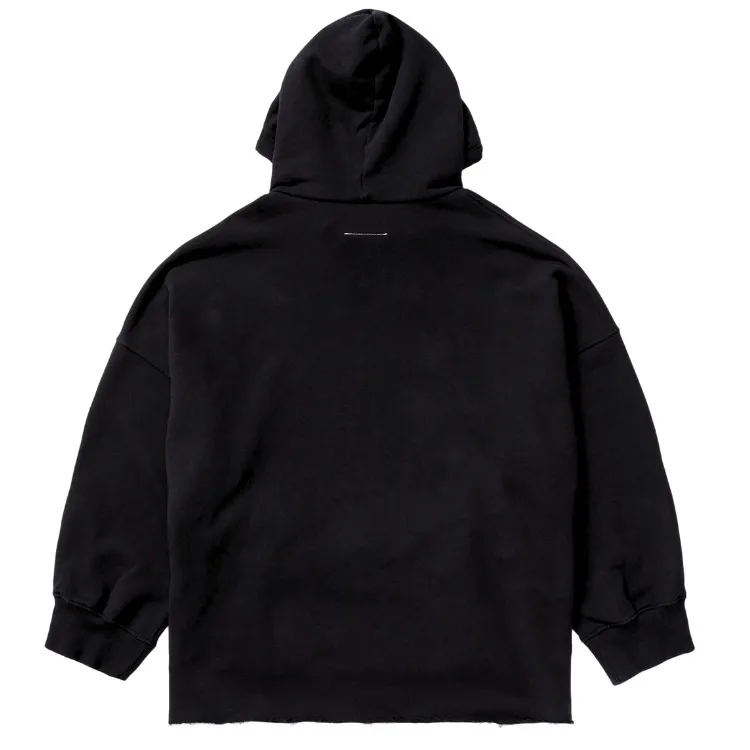 MM6 Maison Margiela  |Sweat Street Style Long Sleeves Plain Cotton Oversized Logo