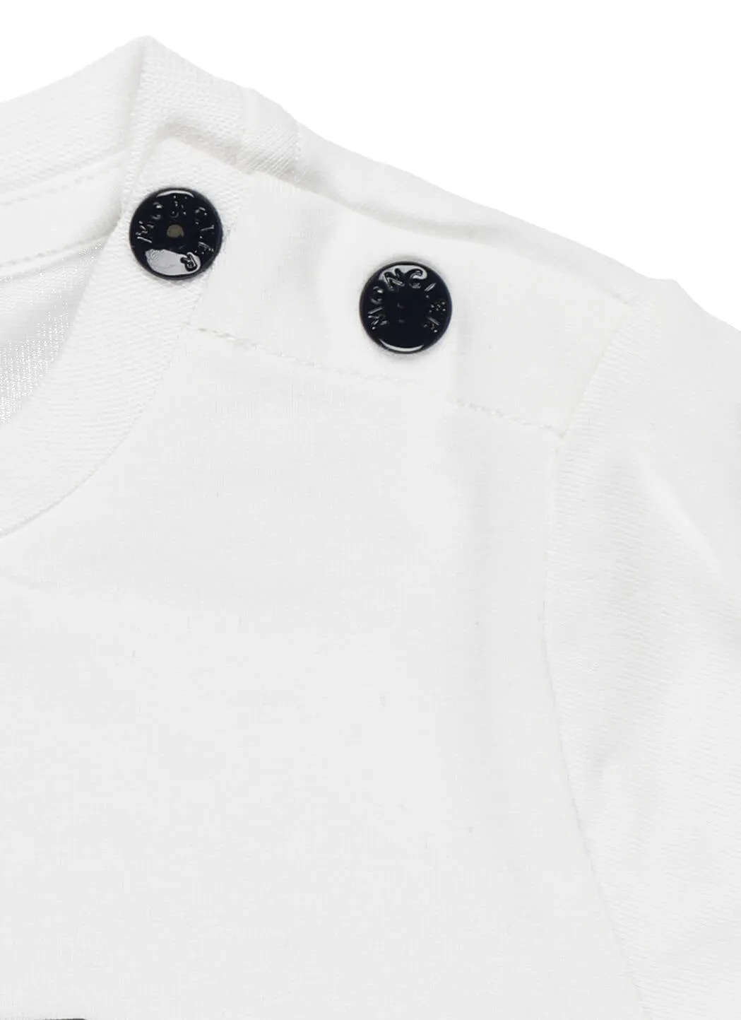 Moncler Enfant Button Detailed Long-Sleeve T-Shirt