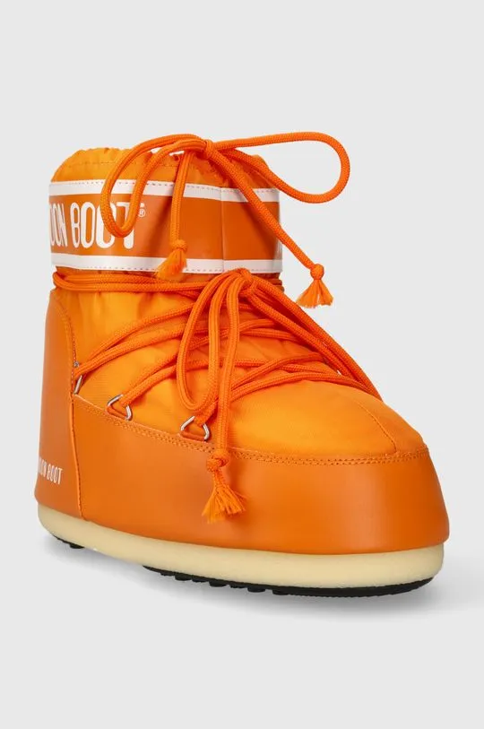 Moon Boot snow boots ICON LOW NYLON orange color 14093400.014