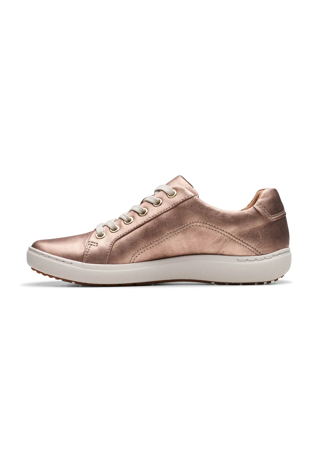 Nalle Lace Zip Trainer - Rose Gold