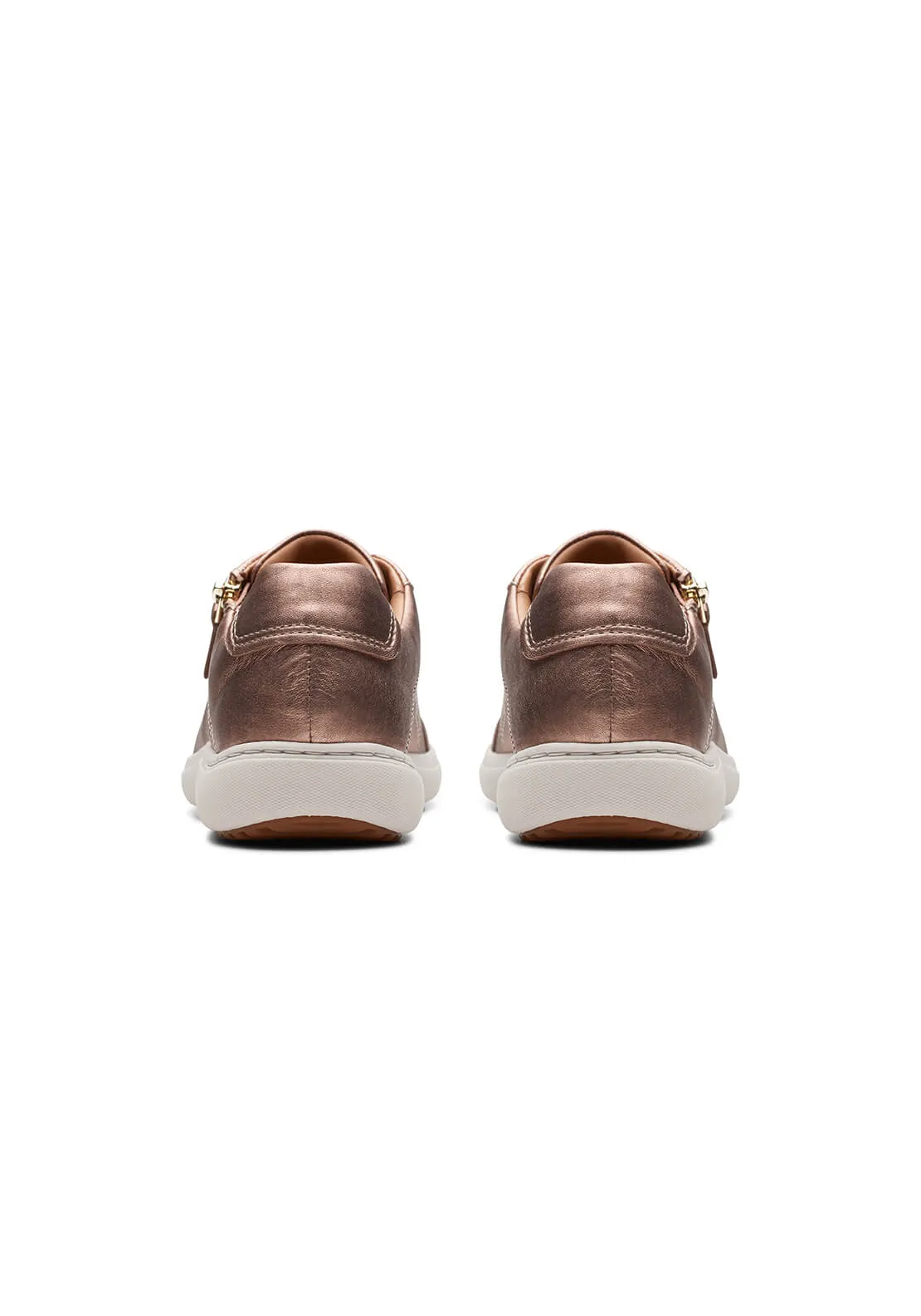 Nalle Lace Zip Trainer - Rose Gold