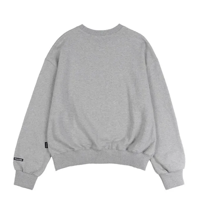 NASTY FANCY CLUB  |Street Style Long Sleeves Plain Cotton Medium Logo