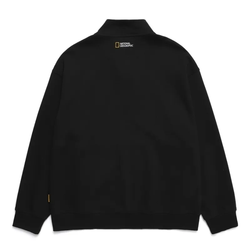 NATIONAL GEOGRAPHIC  |Unisex Street Style Plain Oversized Logo