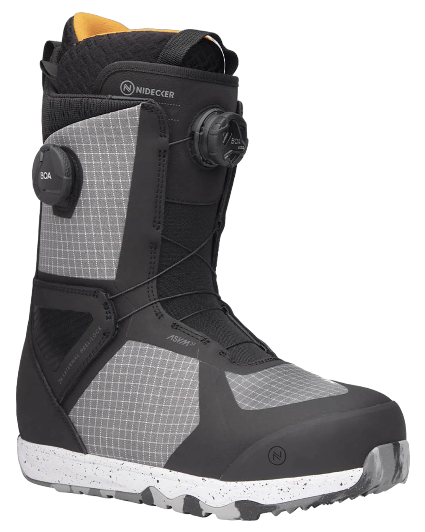 Nidecker Men's Kita Snowboard Boots - Grey/Black - 2024