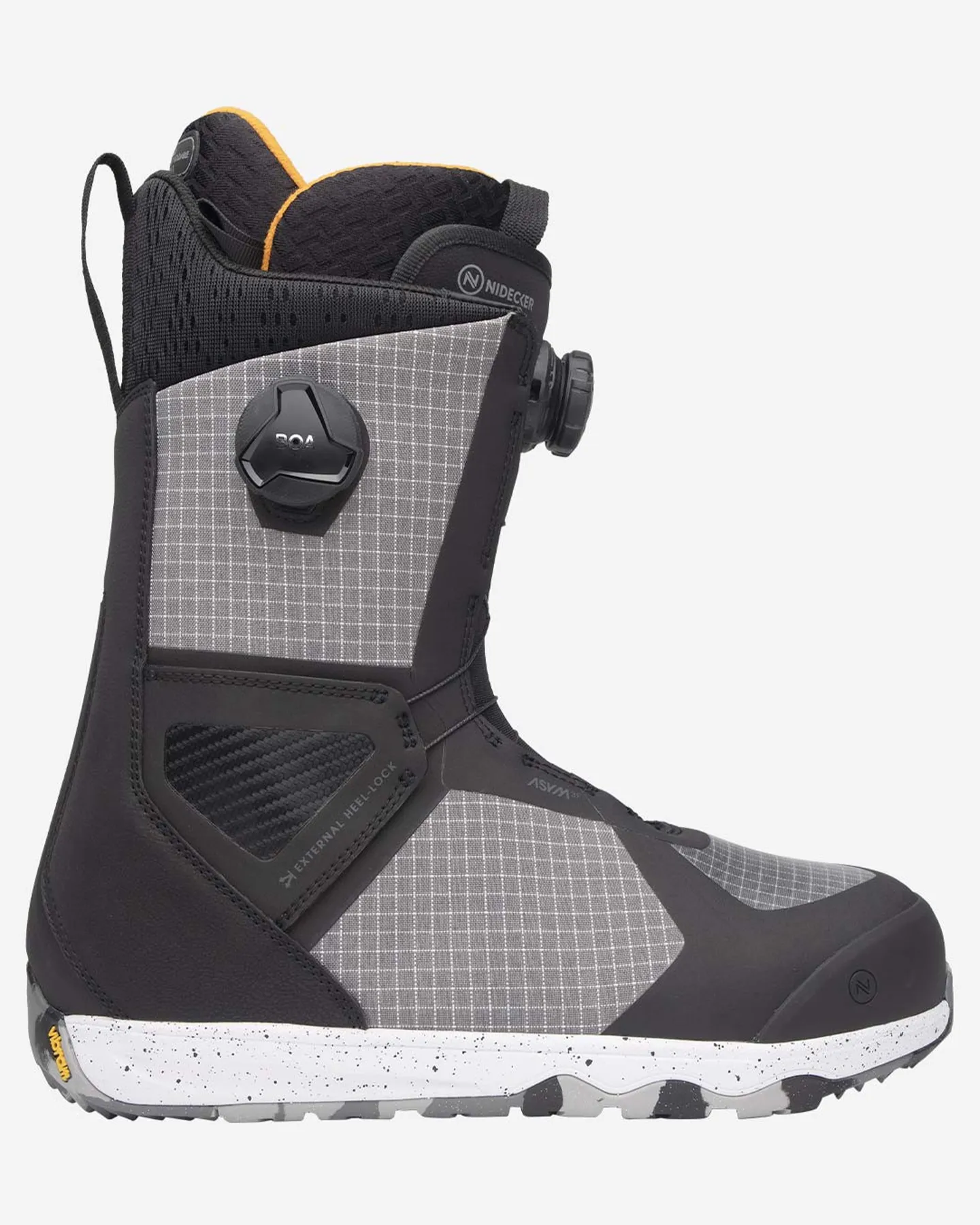 Nidecker Men's Kita Snowboard Boots - Grey/Black - 2024