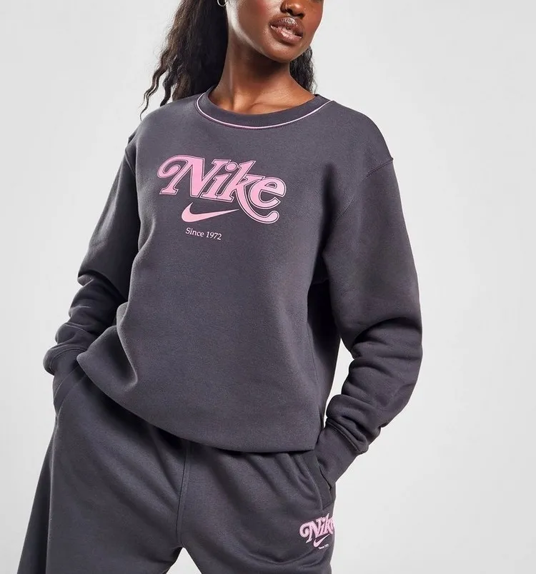 Nike  |Crew Neck Unisex Sweat Blended Fabrics Street Style