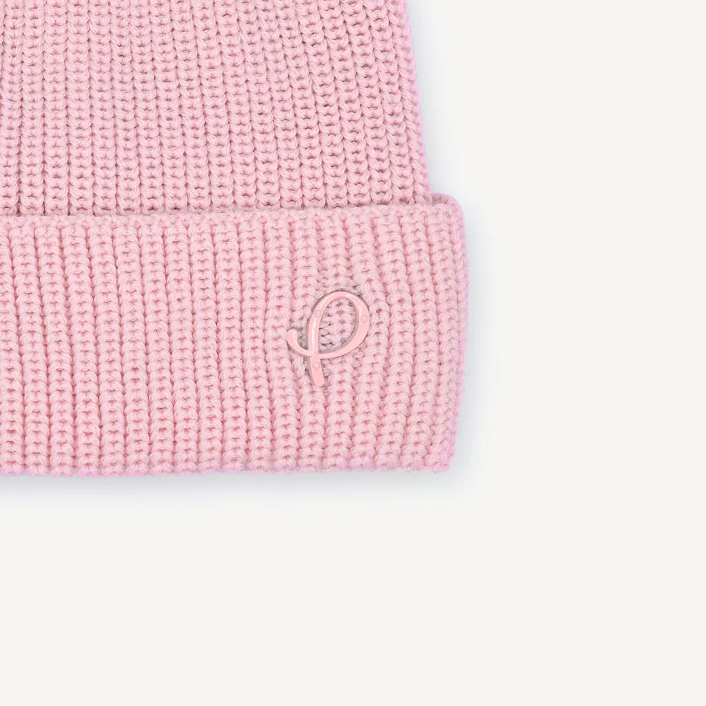 P Logo Beanie Pink