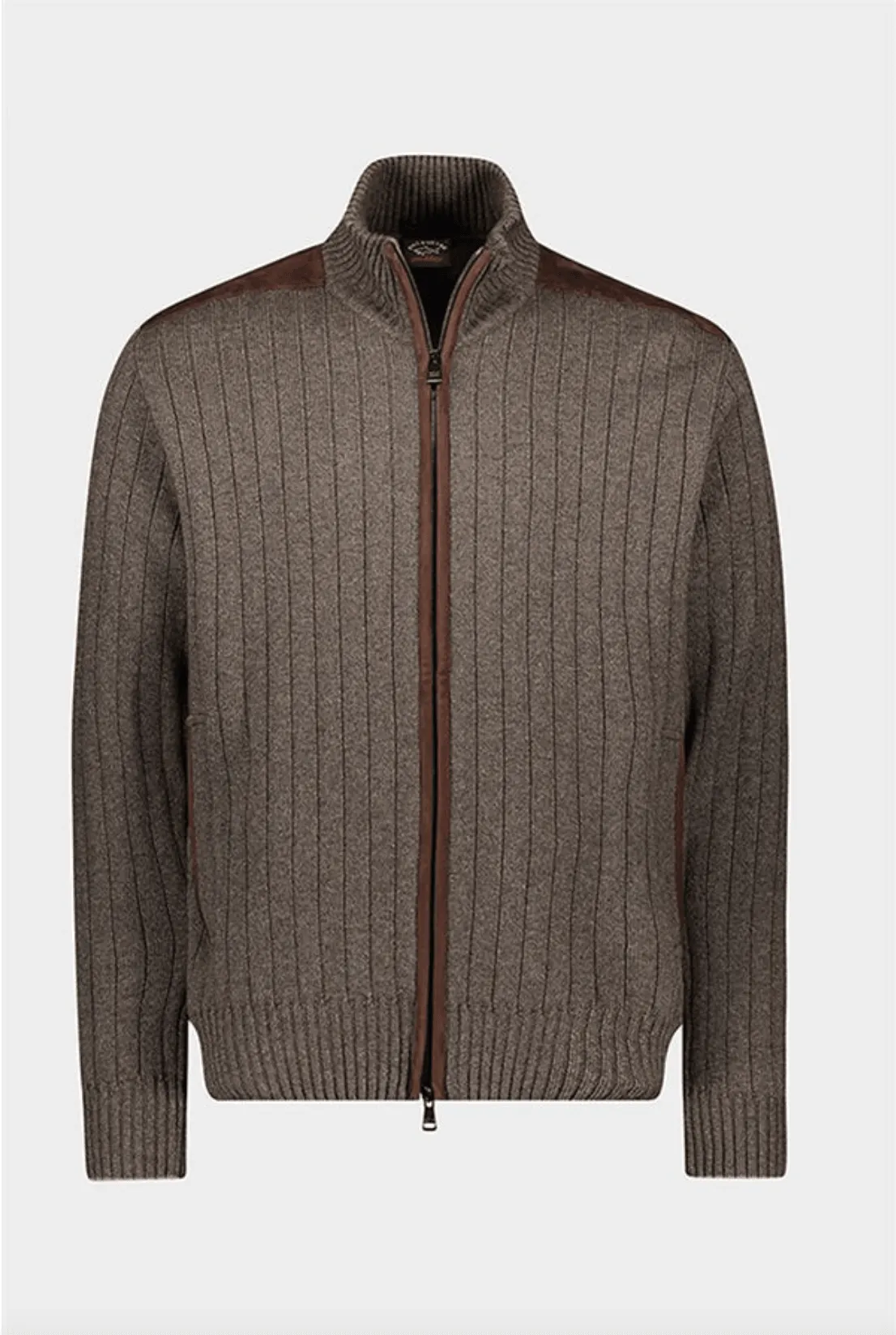 Paul & Shark - Cardigan zip de laine et cachemire