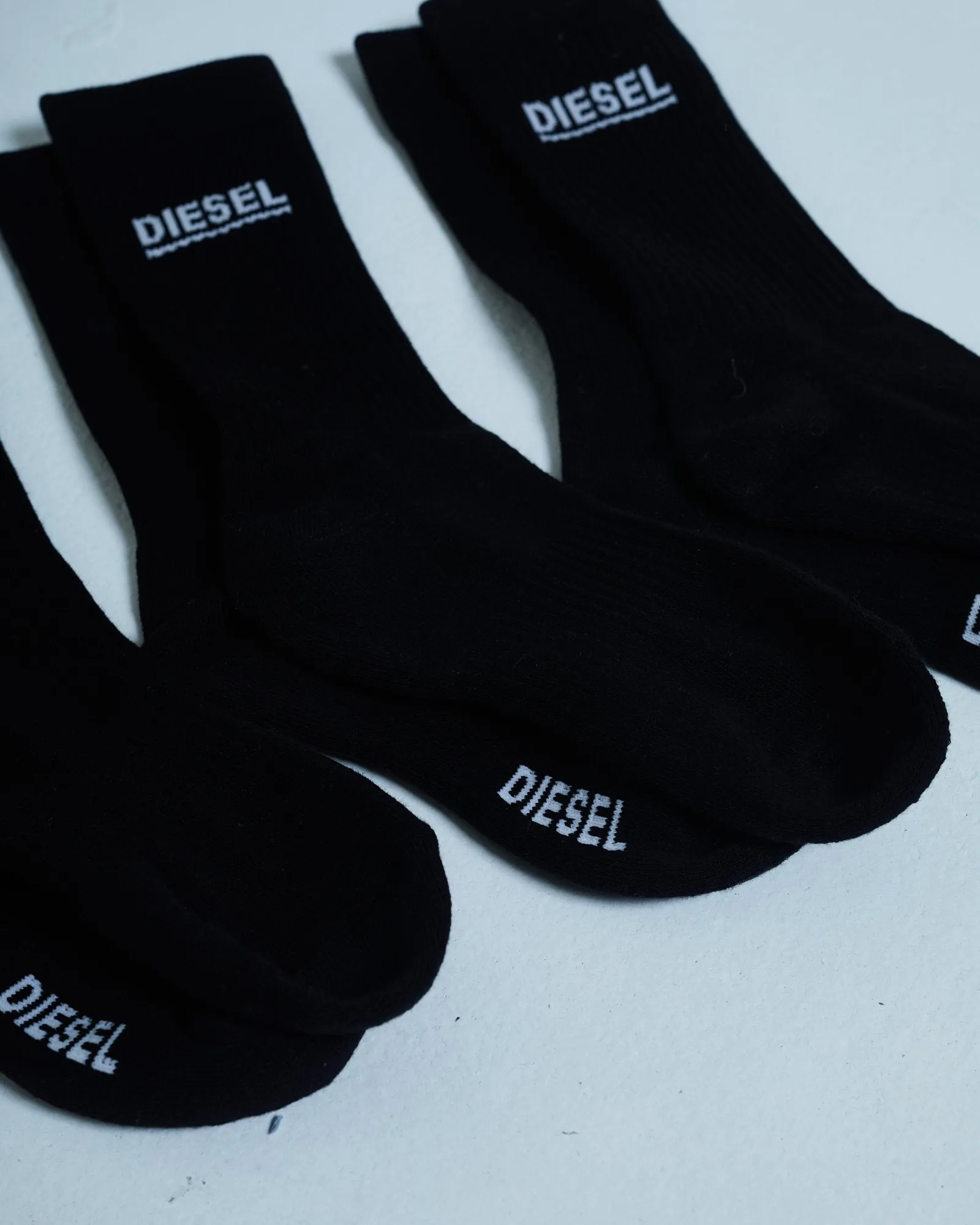 Paulie 3 Pack Sports Socks Black