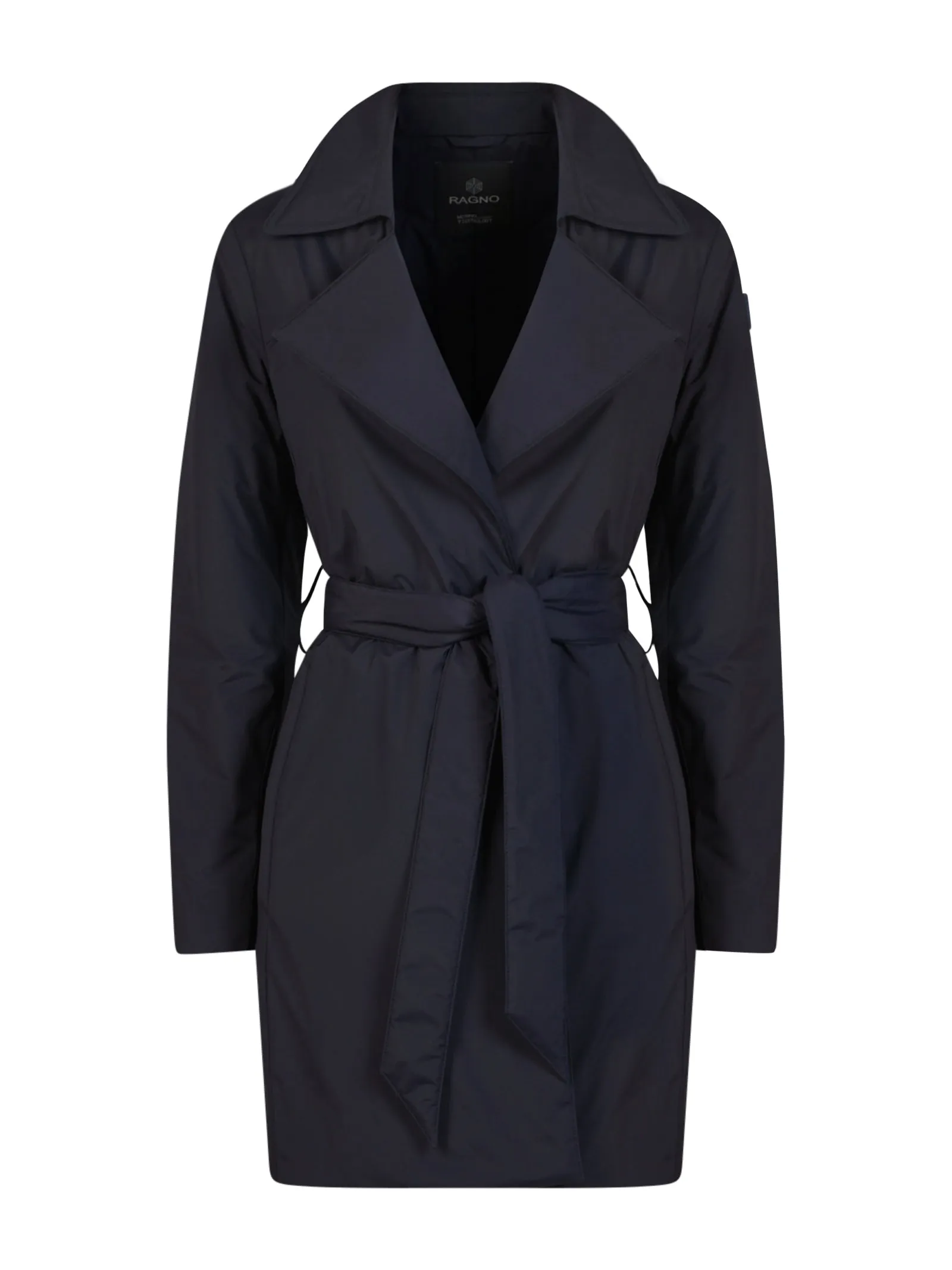 Piumerino - Trench imbottito in lana - Navy