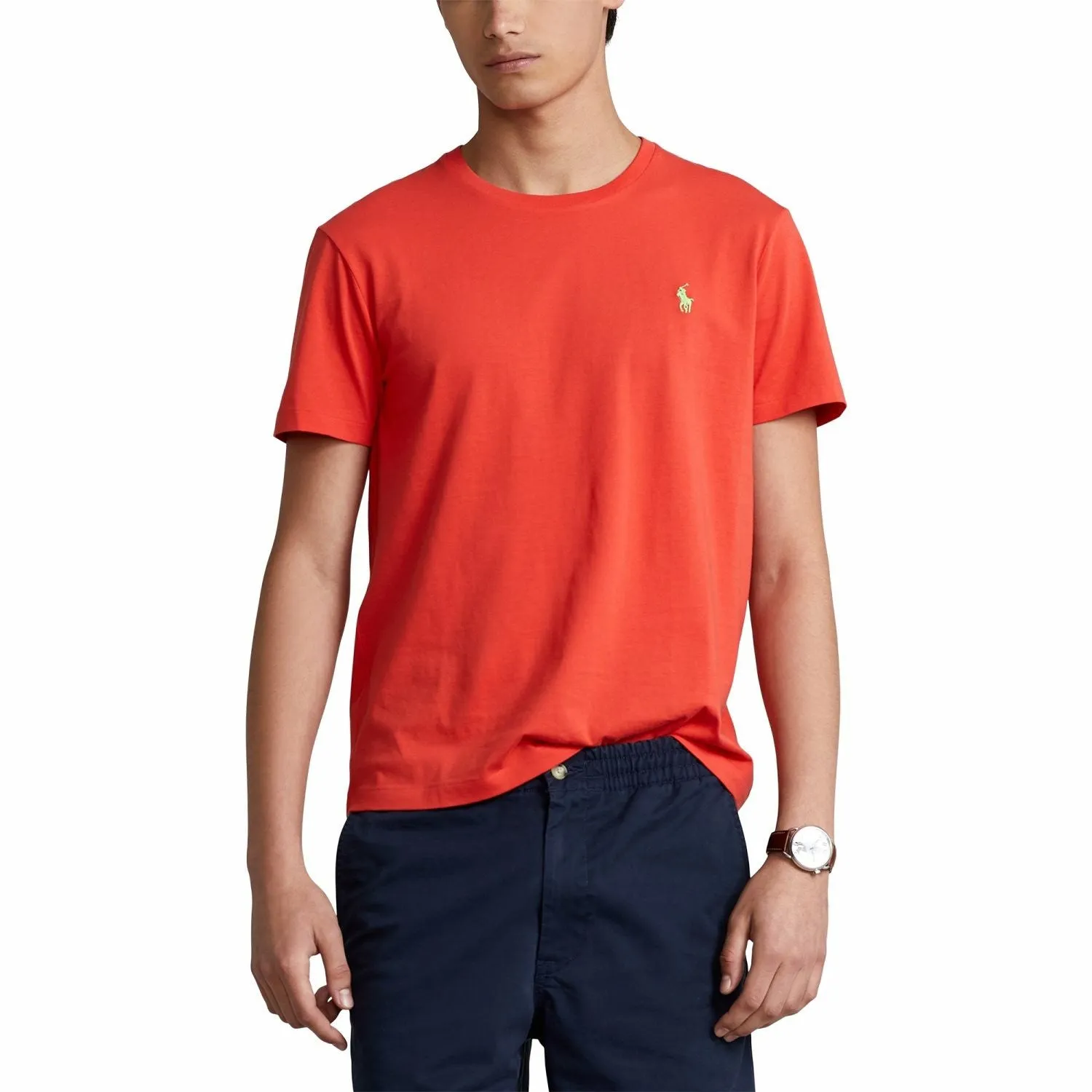 Polo Ralph Lauren Logo Embroidered T-Shirt