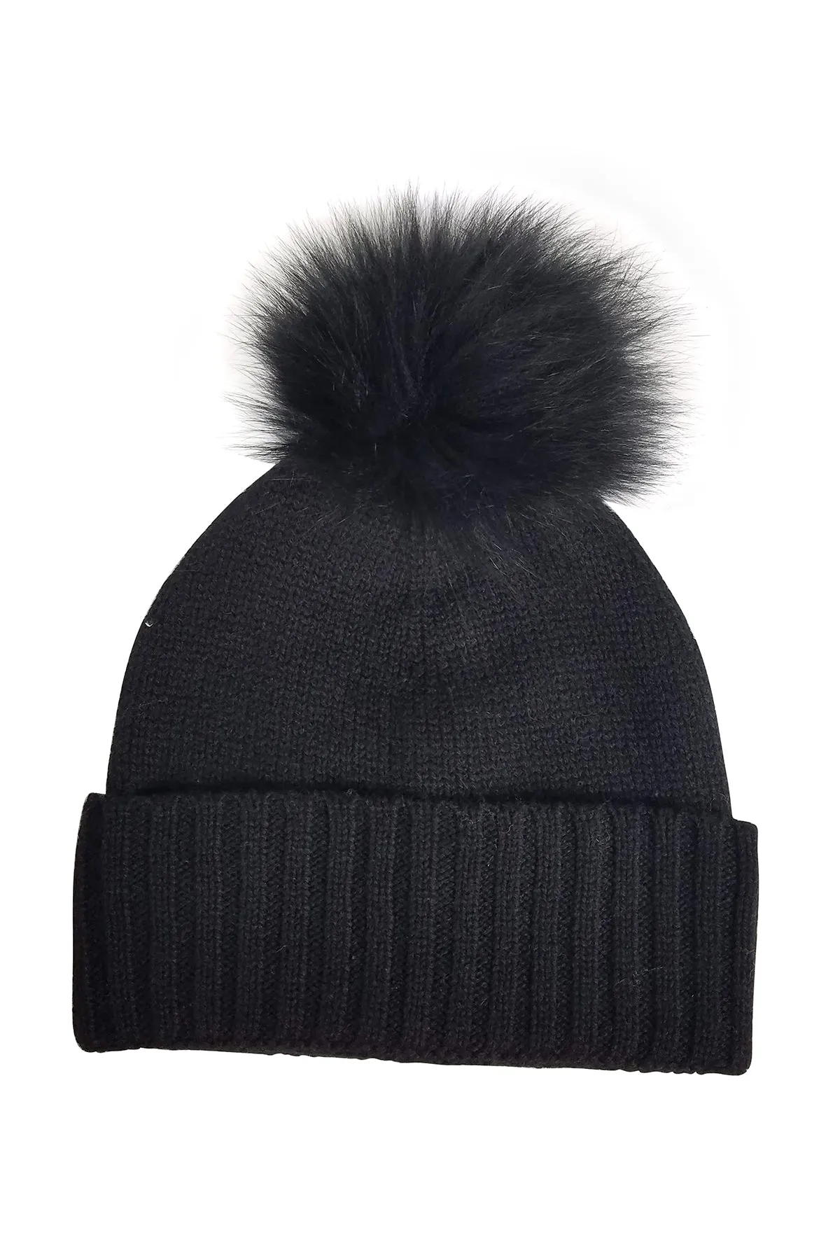 POM-POM CASHMERE BEANIE