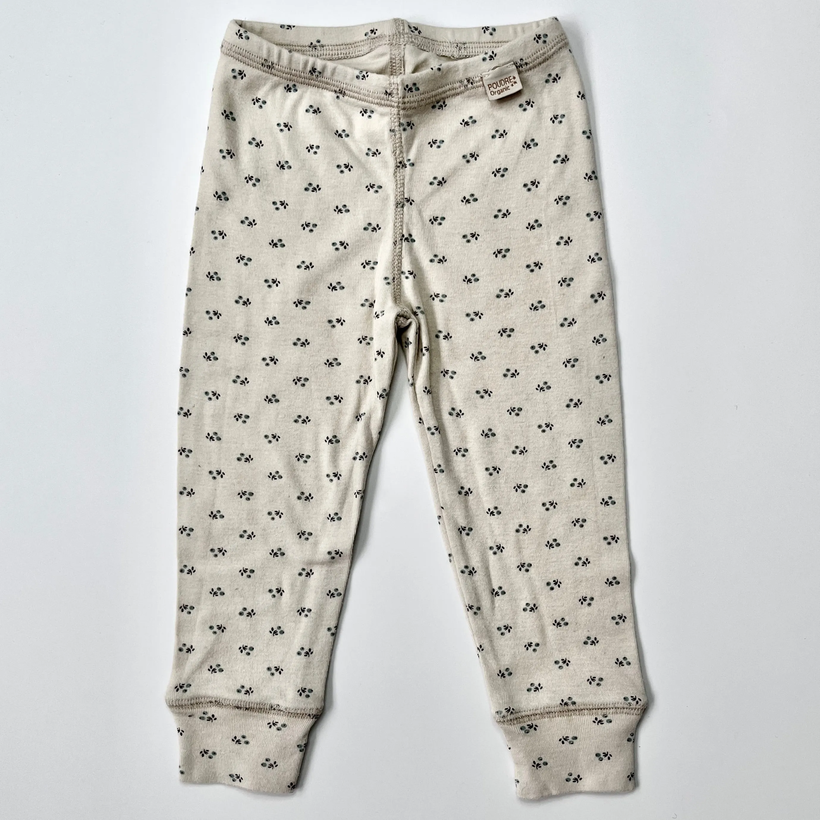 Poudre Organic Floral Cotton Leggings: 18 Months