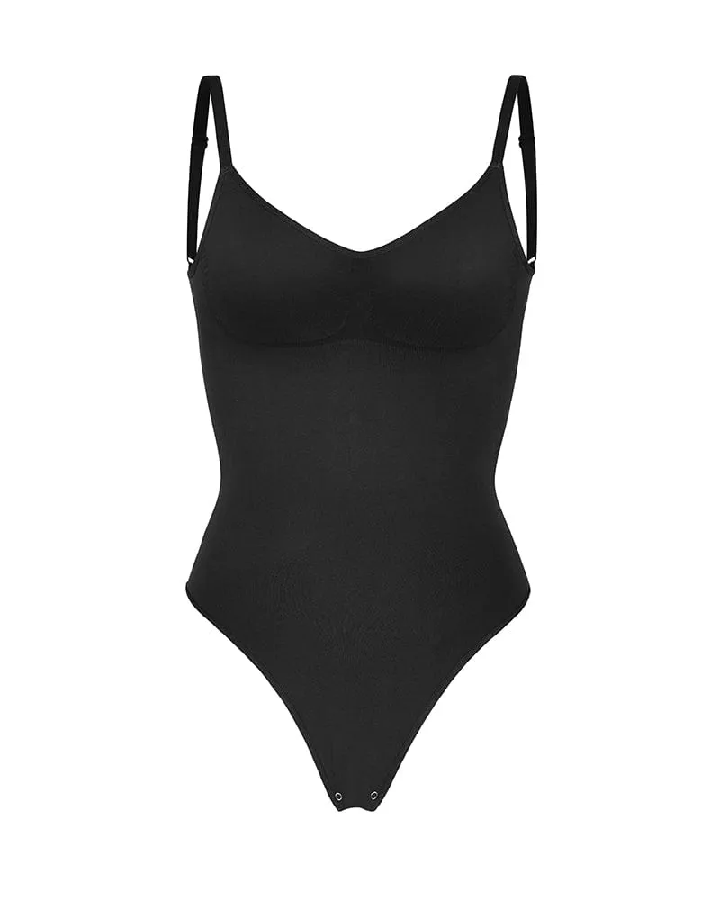 PowerConceal Flattering Backless Thong Bodysuit