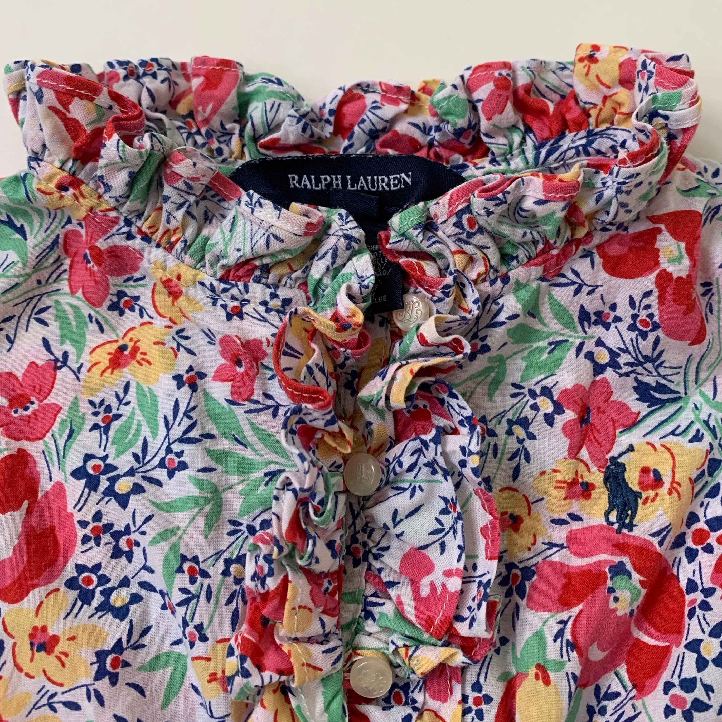 Ralph Lauren Floral Print Blouse: 4 Years