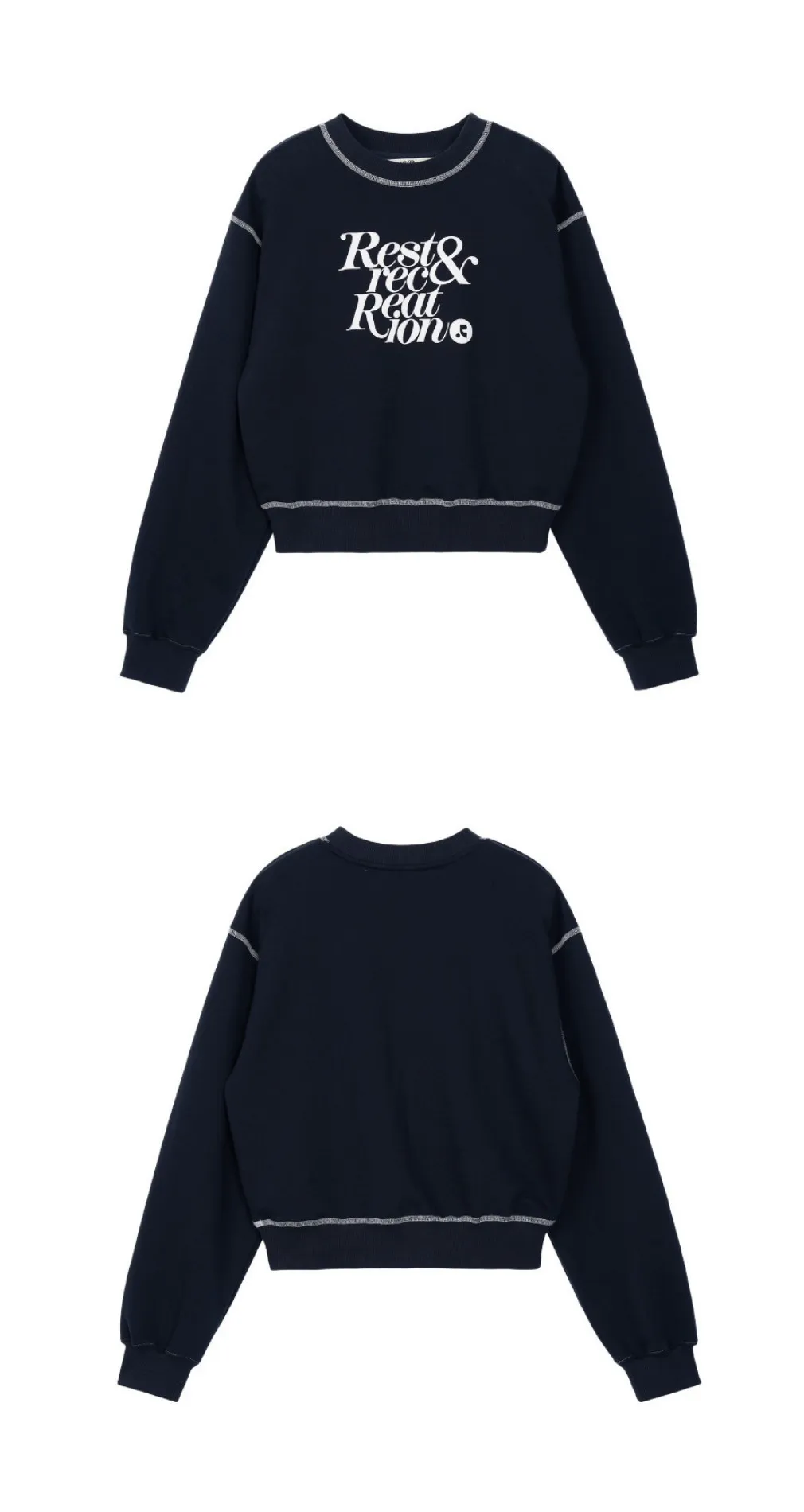 Rest & Recreation  |Crew Neck Street Style Long Sleeves Plain Cotton Oversized