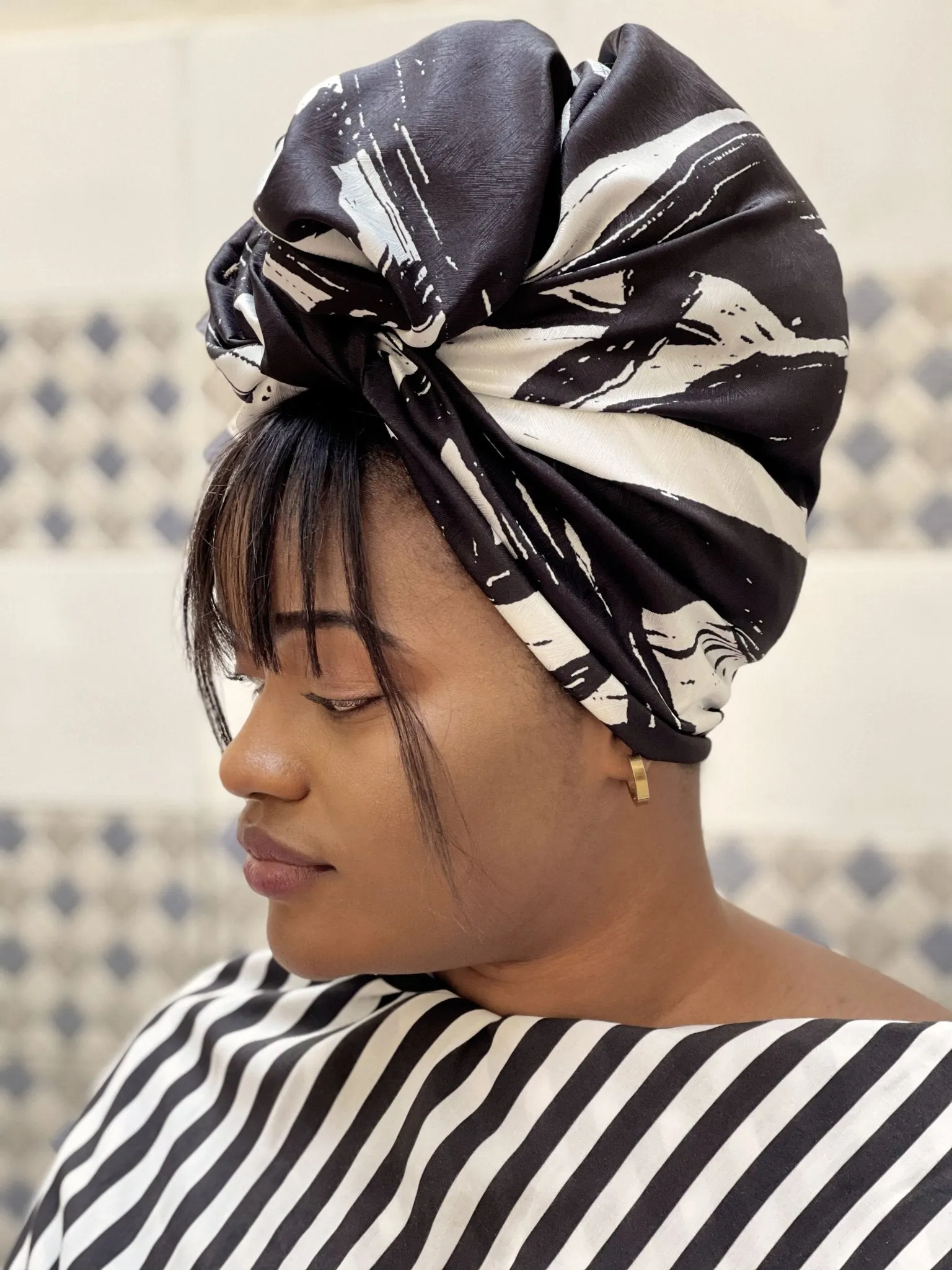 Scarf / Headwrap - SUTO Black