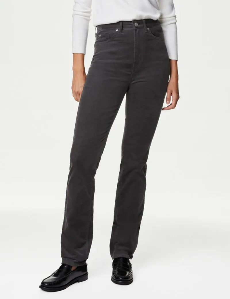 Sienna Corduroy Straight Leg Trousers