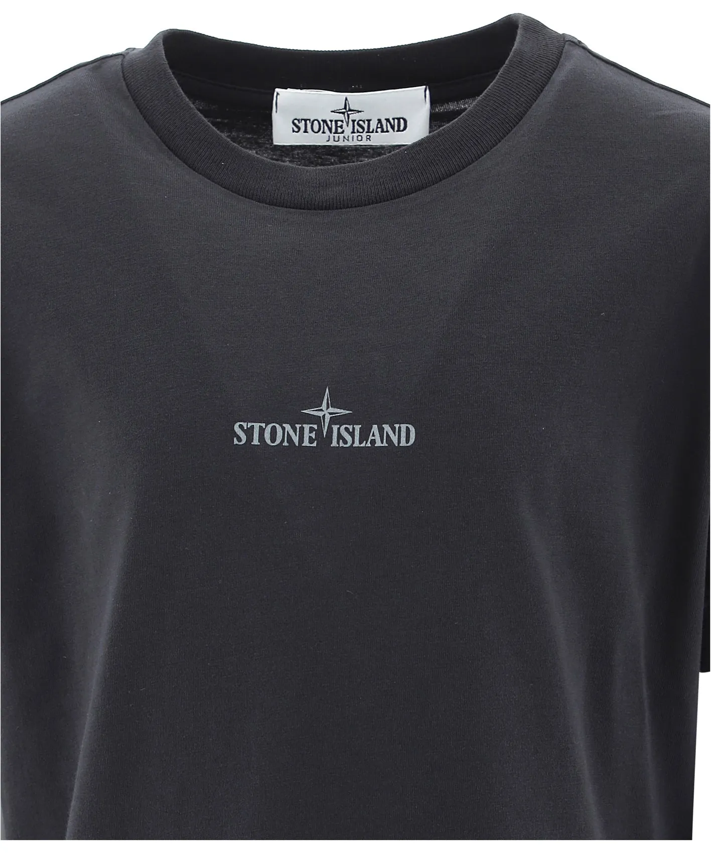 Stone Island Junior Logo Print T-Shirt