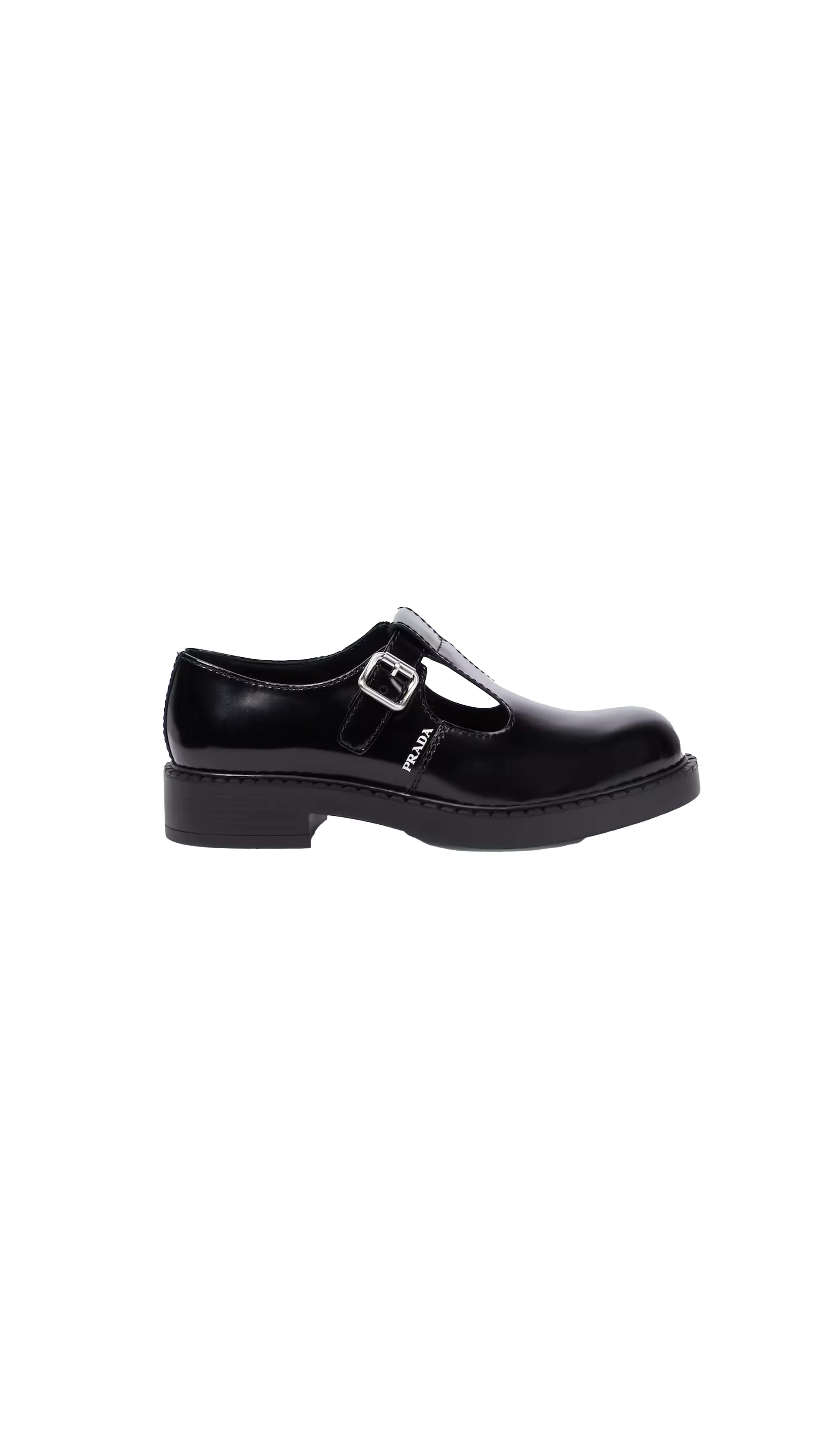 T-strap Mary Jane Shoes - Black