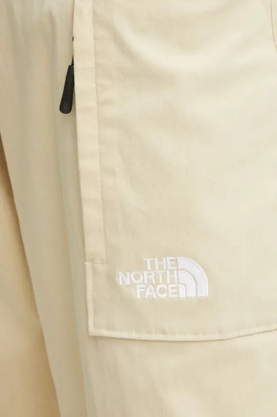 The North Face trousers TNF x Yinka Ilori women's beige color NF0A89GH3X41