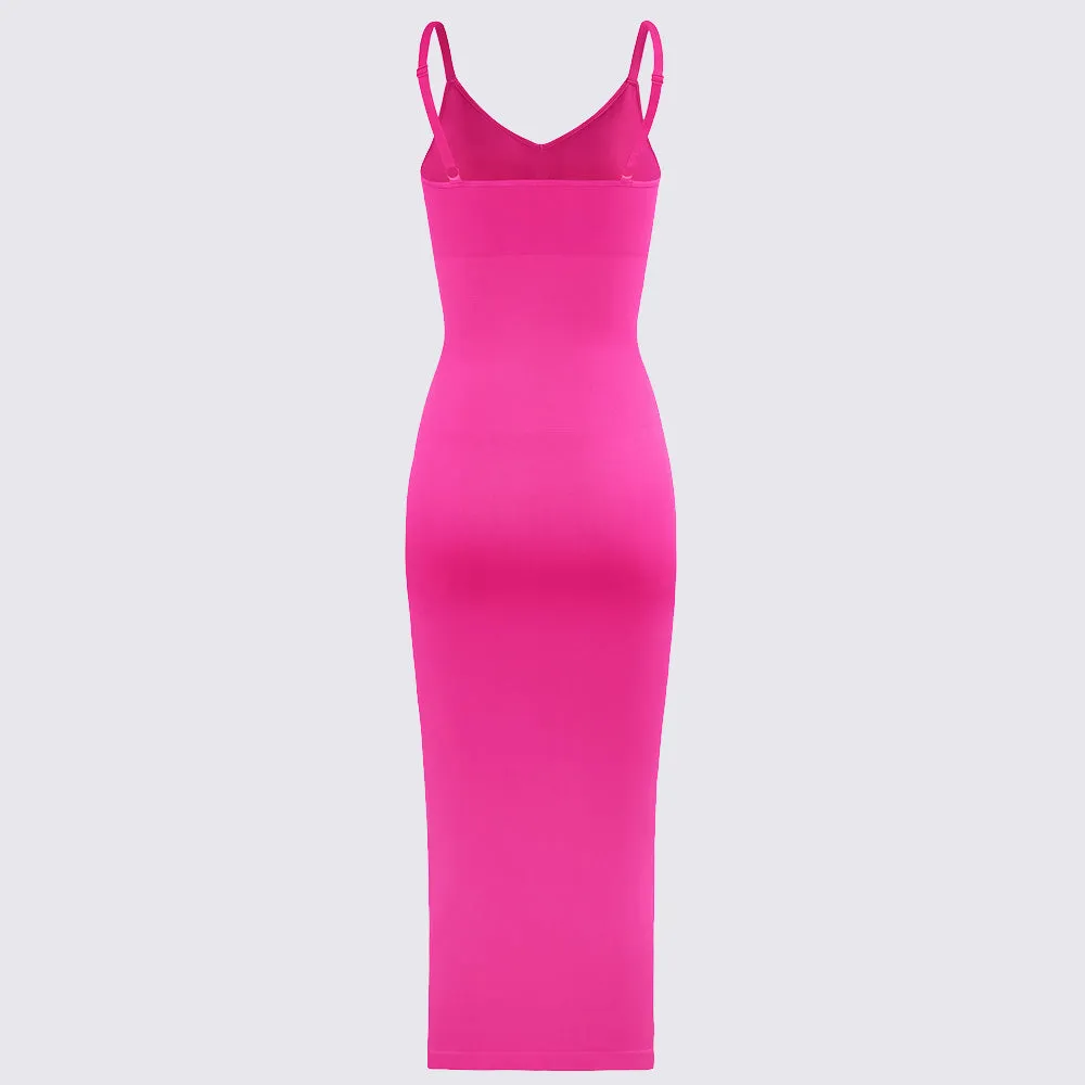 The Shapewear Dress V-Neck Midi