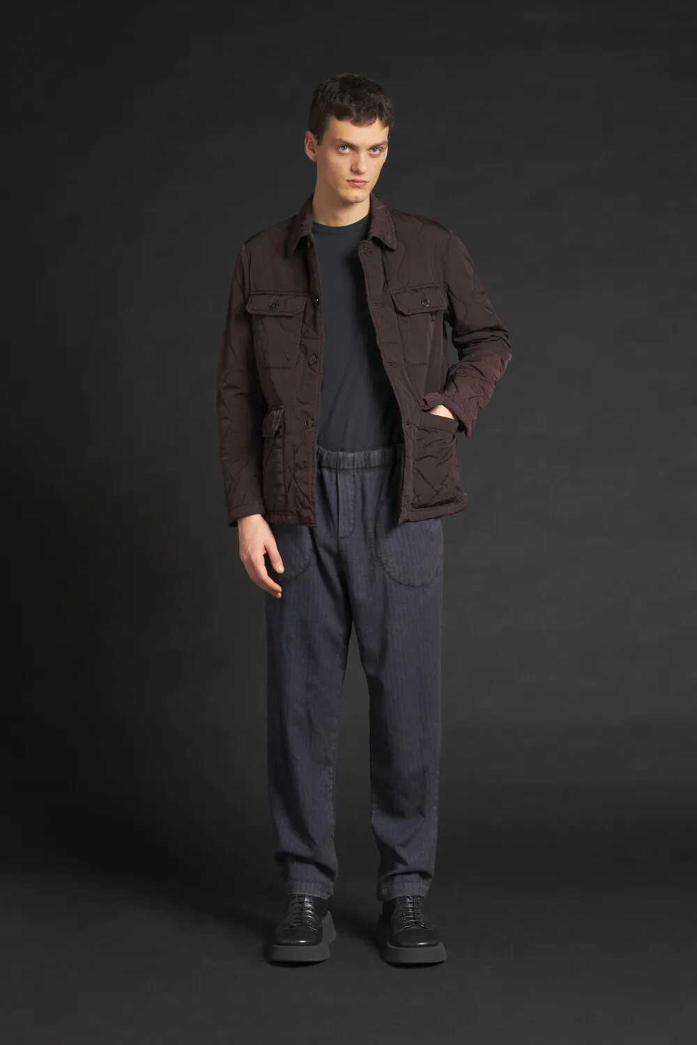 Trousers Bioto Renga Navy