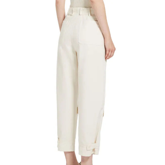 TROUSERS GILBERT Woman Ecru 