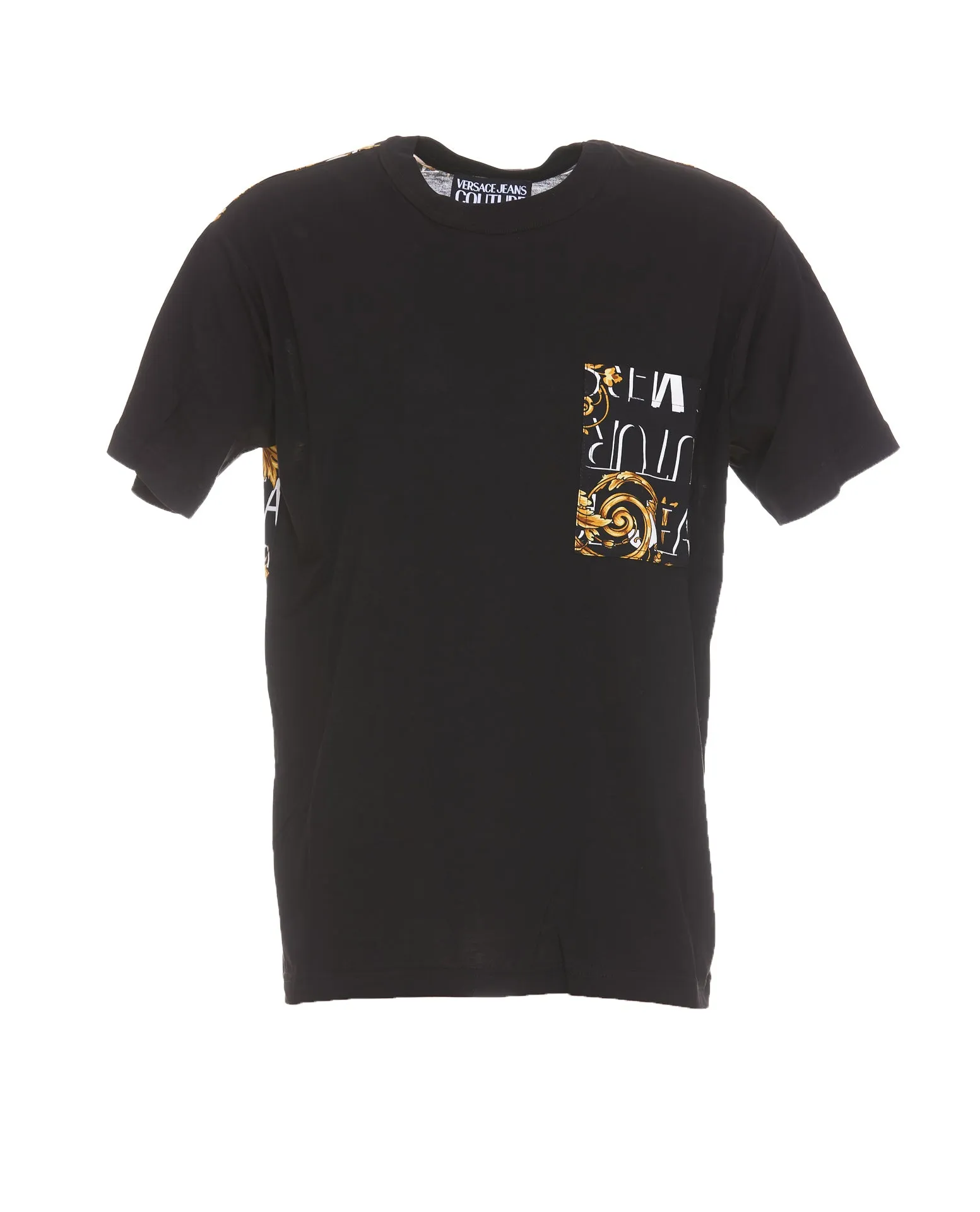 Versace Jeans Couture Logo Printed Crewneck T-Shirt