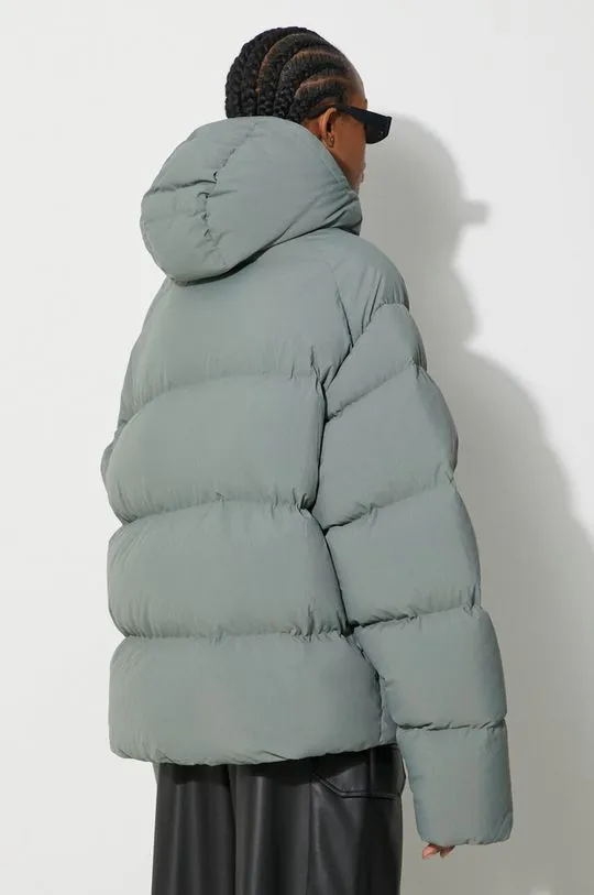 Y-3 down jacket green color