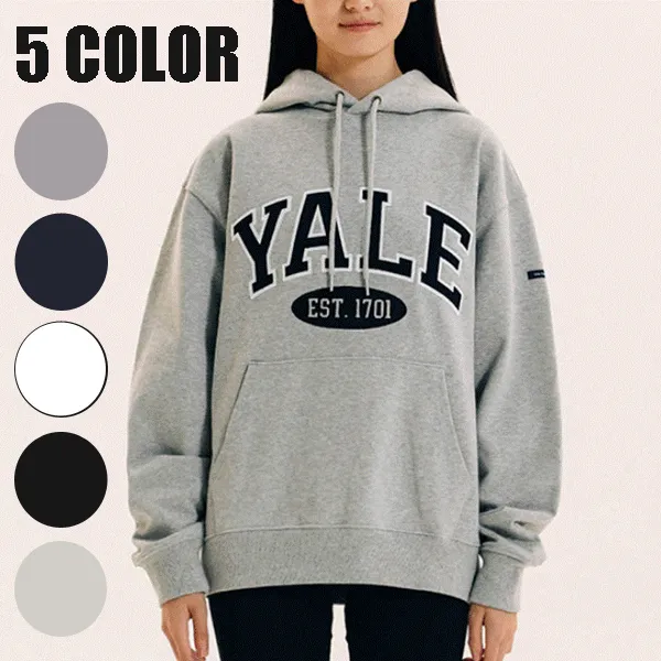 YALE  |Unisex Nylon Street Style Bi-color Long Sleeves Plain Cotton