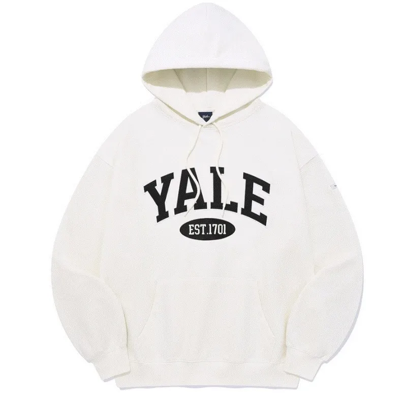 YALE  |Unisex Nylon Street Style Bi-color Long Sleeves Plain Cotton