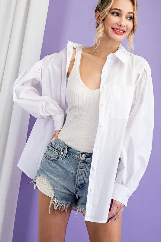 Your Boyfriend's Button Down Top